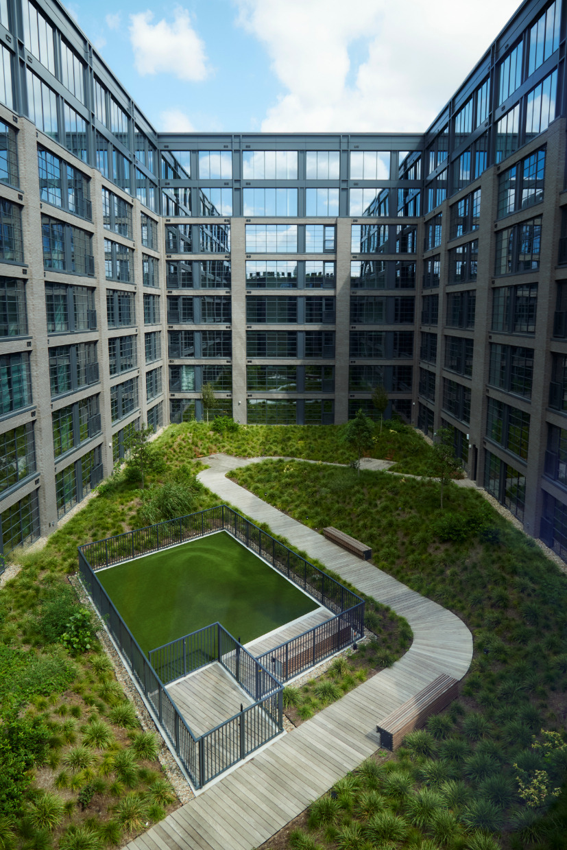 Outdoor courtyard